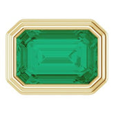 Birthstone Bezel Pendant