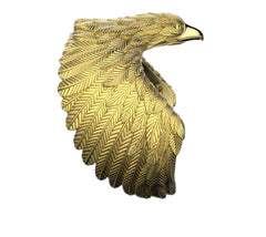 14kt Solid Gold Eagle Ring