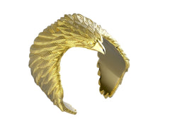 14kt Solid Gold Eagle Ring