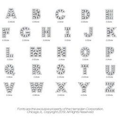 14kt Personalized initial Ring