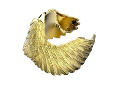14kt Solid Gold Eagle Ring
