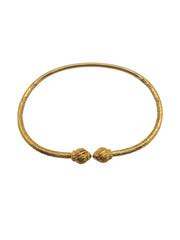 West Indian Bangle - Fancy Head 14kt