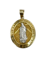 14kt Yellow Gold - Our Lady of Guadalupe Medallion