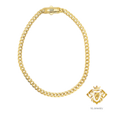10kt Yellow Gold Anklet 5mm