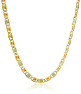 1.8mm Fancy Chain Link - 10kt Tri-Color