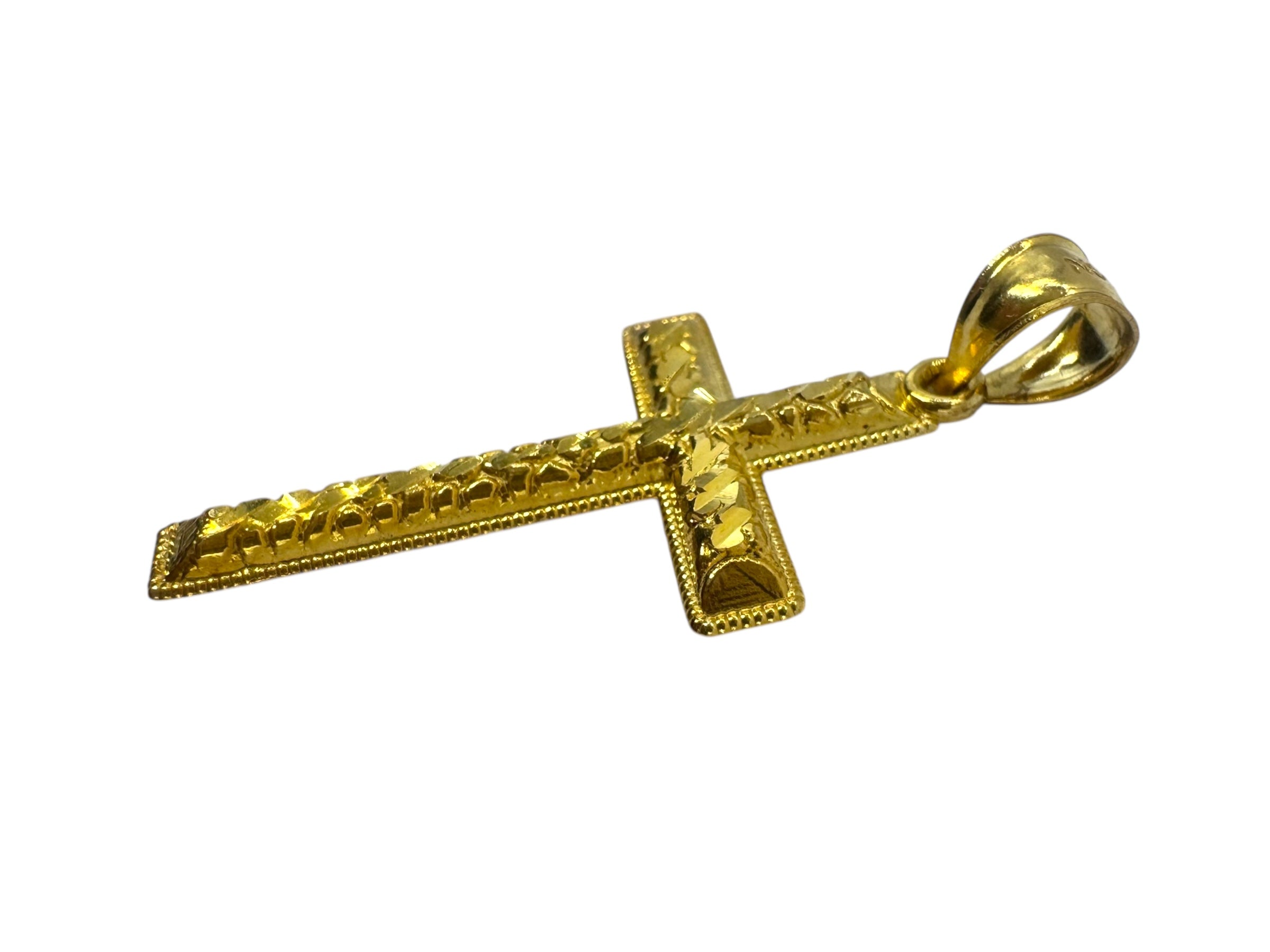 3D Cross Pendant - Pattern Design