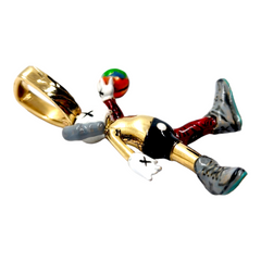 14kt Jumpan K Pendant