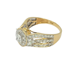14kt Yellow Gold 1.05ct Engagement Ring